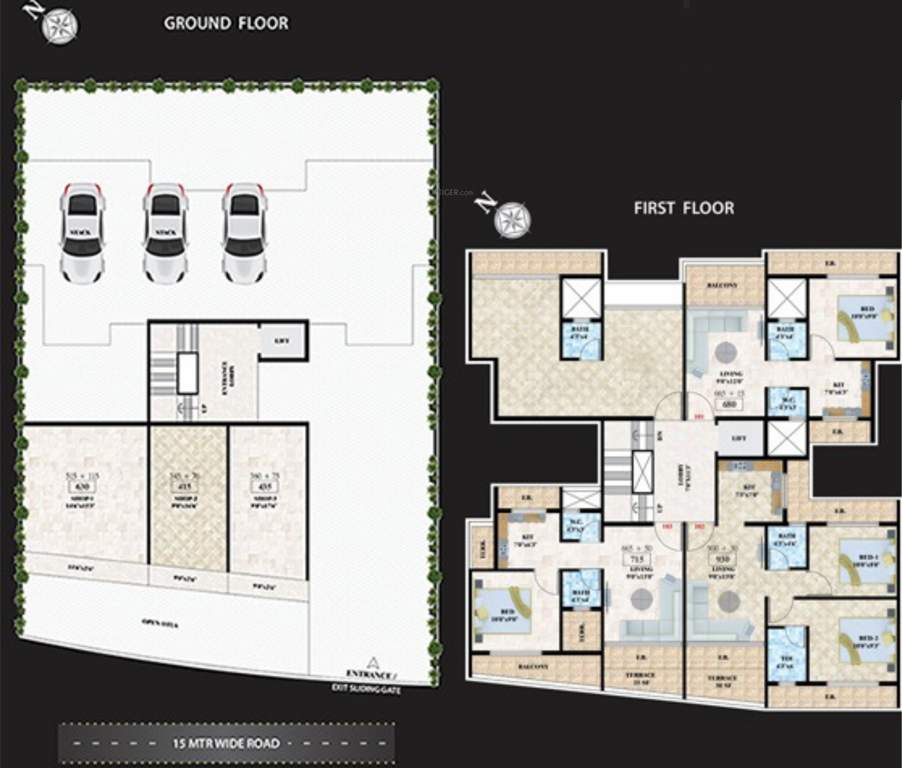  aura Images for Cluster Plan of Tapovan Aura