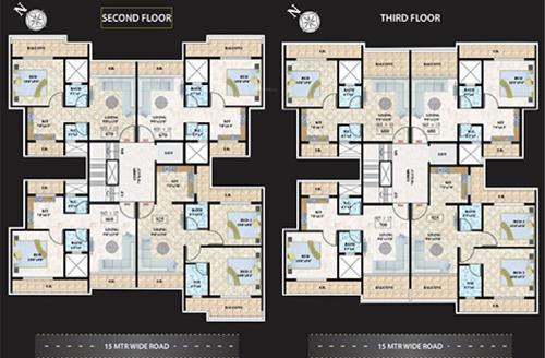 aura Images for Cluster Plan of Tapovan Aura