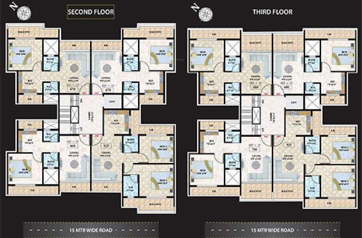  aura Images for Cluster Plan of Tapovan Aura