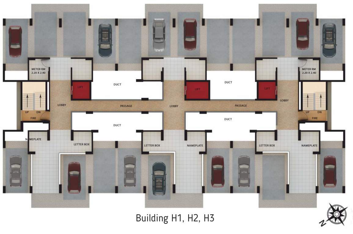 Images for Cluster Plan of Kolte Patil Ivy Estate Nia