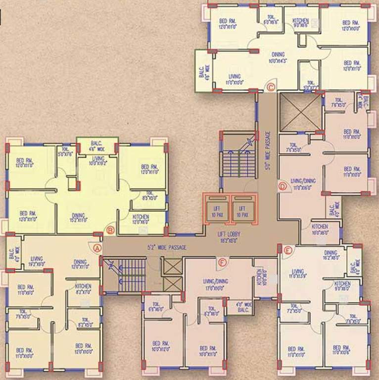 Images for Cluster Plan of Banyan The Sky Garden