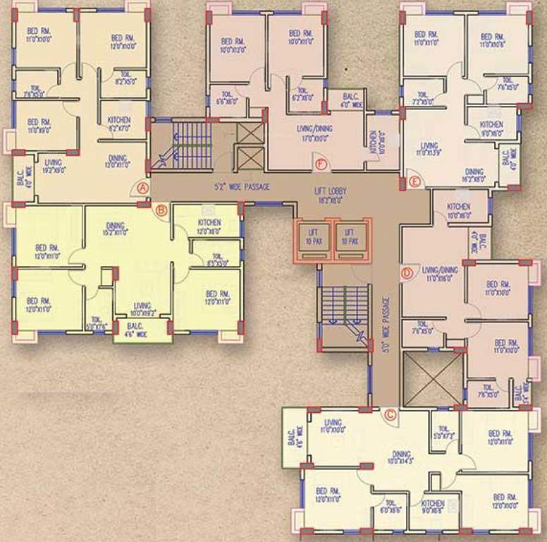 Images for Cluster Plan of Banyan The Sky Garden