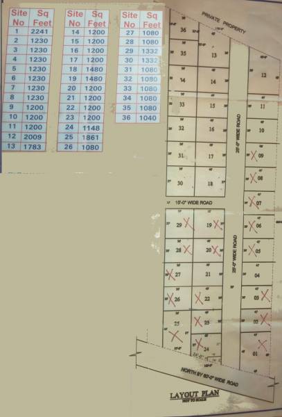 Images for Layout Plan of Nagaraj Sri Sai Residential Layout