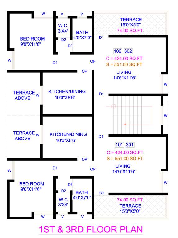 Images for Cluster Plan of Shrushti Sarthak Paradise