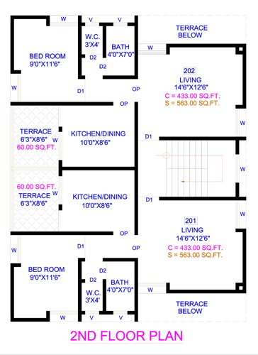 Images for Cluster Plan of Shrushti Sarthak Paradise