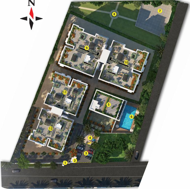 Images for Layout Plan of Aakar Acropolis