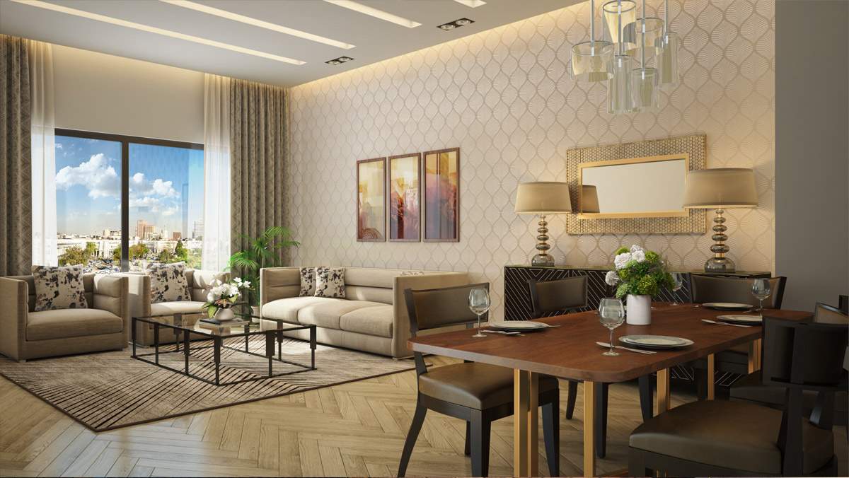  riverdale aerovista Living Area