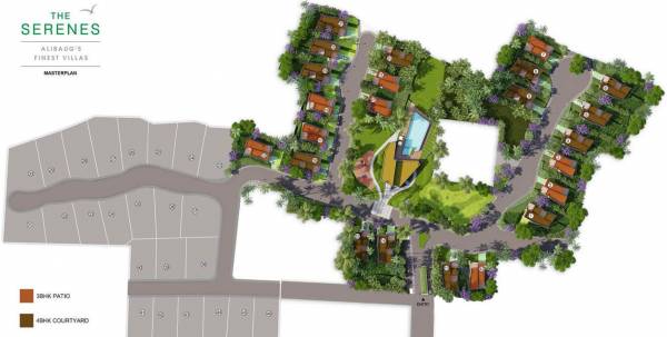 Images for Master Plan of Mahindra The Serenes Villa No 47