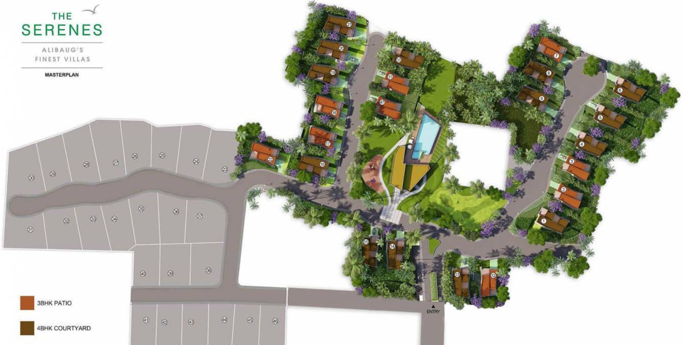 Images for Master Plan of Mahindra The Serenes Villa No 47