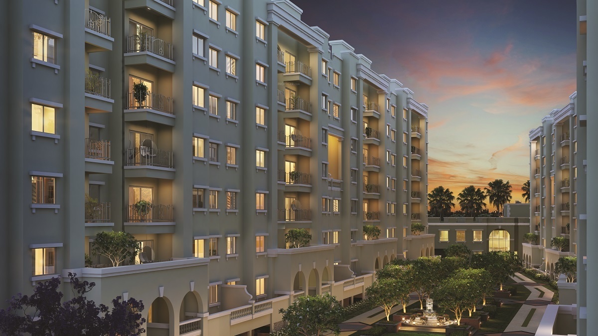 temple trees Elevation