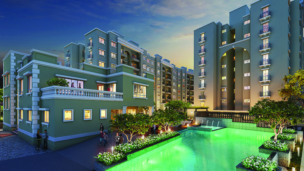 temple trees Elevation