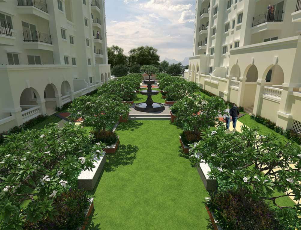 temple trees Elevation