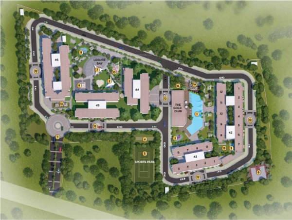 Images for Layout Plan of Amanora Gold Towers 44 45 And 46