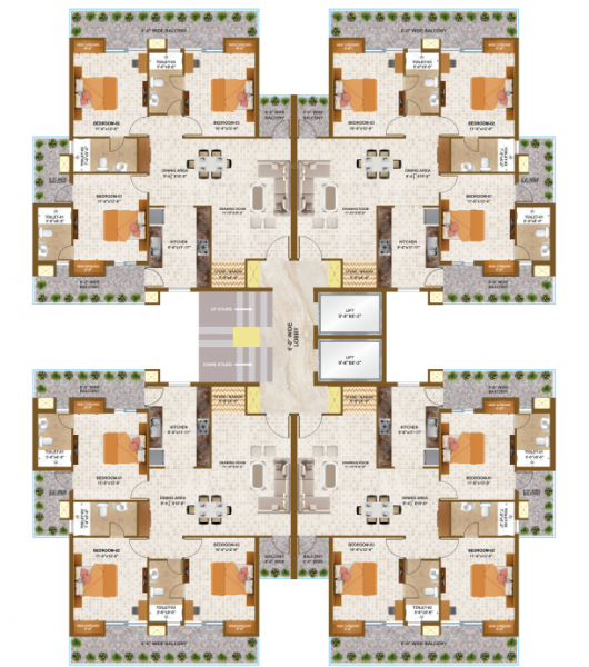  blue-ridge T1 Cluster Plan