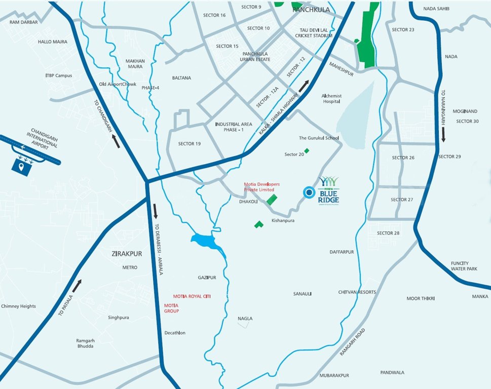 Images for Location Plan of Motia Blue Ridge