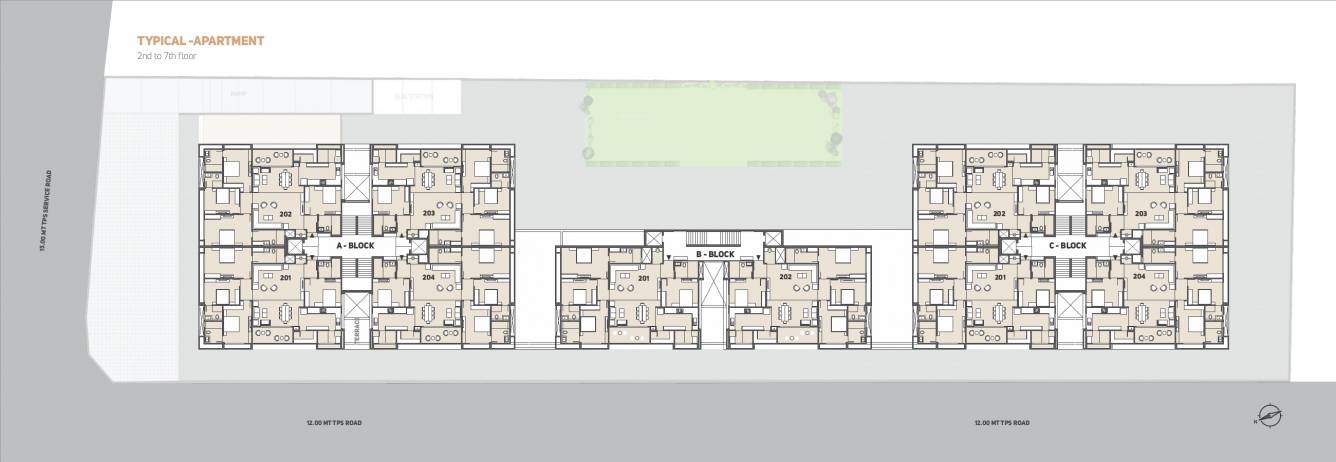  avenue A Cluster Plan