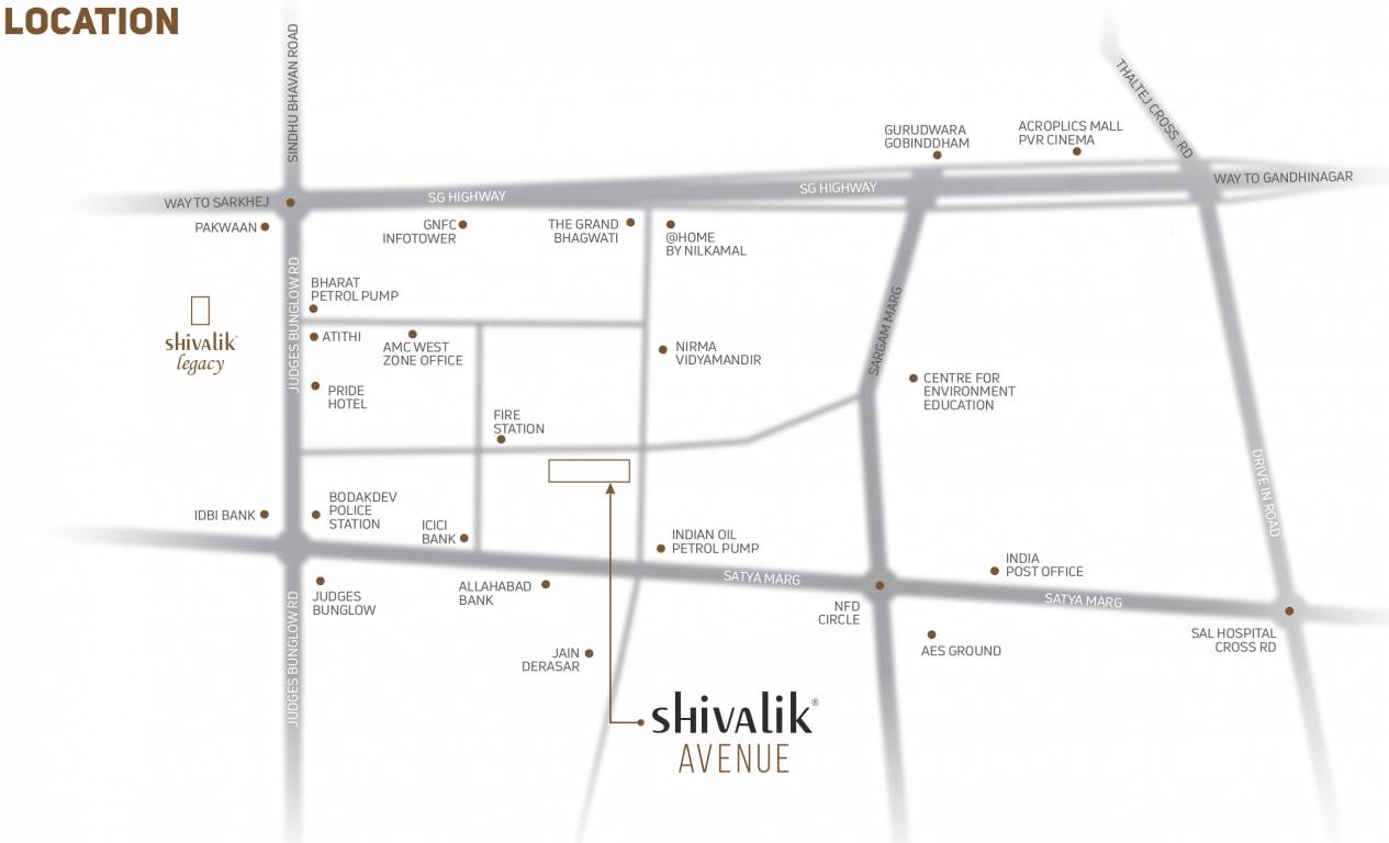 Images for Location Plan of Shivalik Avenue