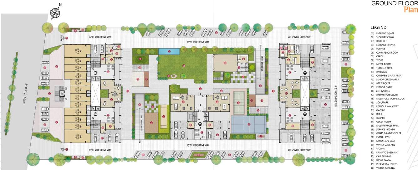 Images for Layout Plan of Bhanushri Maruti Amrakunj 3