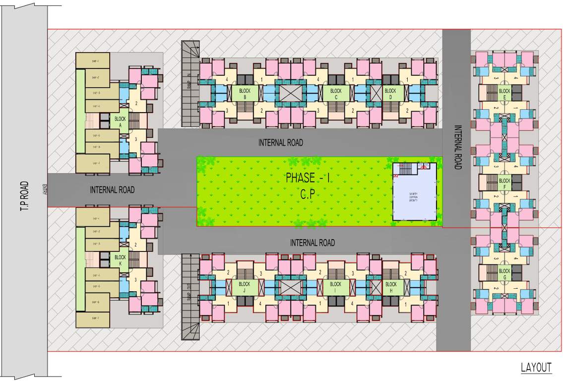 Images for Layout Plan of Swagat Queens Land Phase 1