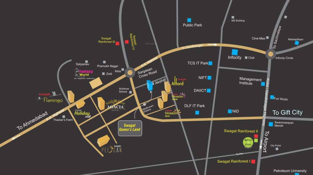 Images for Location Plan of Swagat Queens Land Phase 1