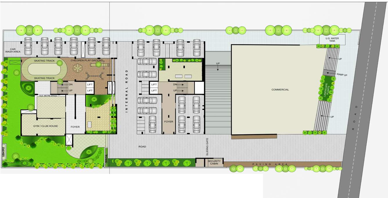  hills Images for Layout Plan of Silicone Hills