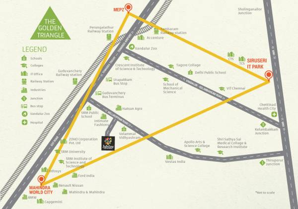 Images for Location Plan of Urbanrise Jubliee Residences