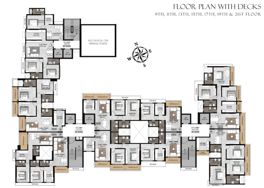  garden b Cluster Plan