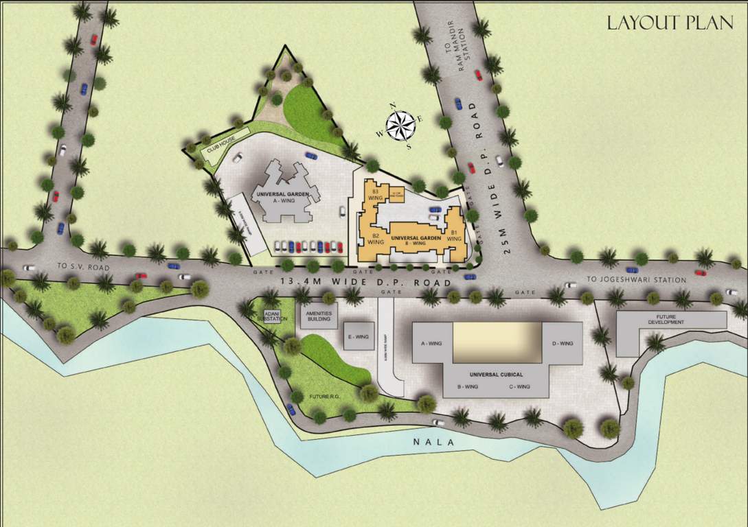  garden b Layout Plan