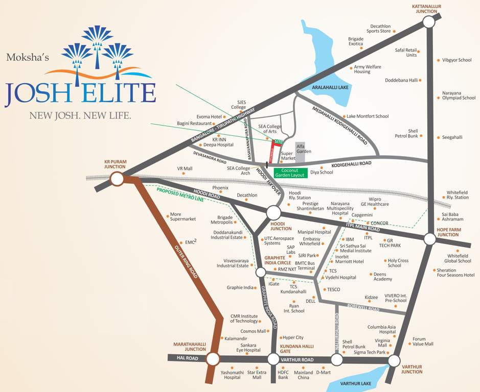 Images for Location Plan of Moksha Josh Elite