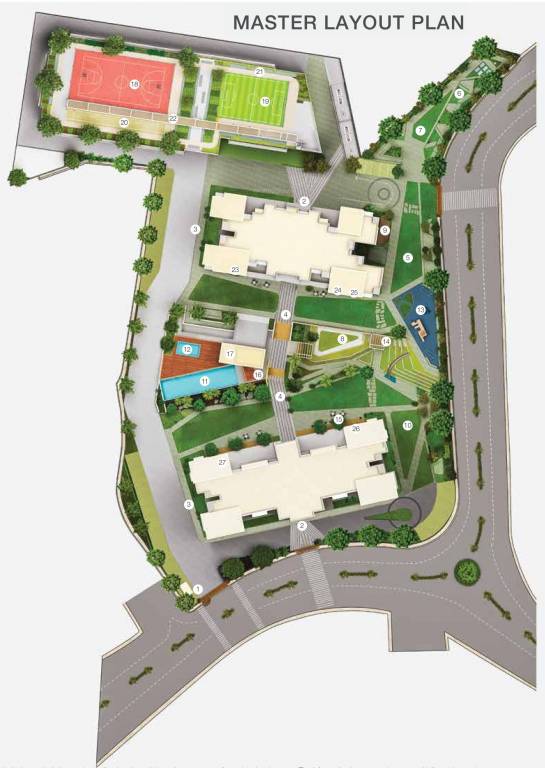 Images for Master Plan of Godrej Golf Meadows Godrej City