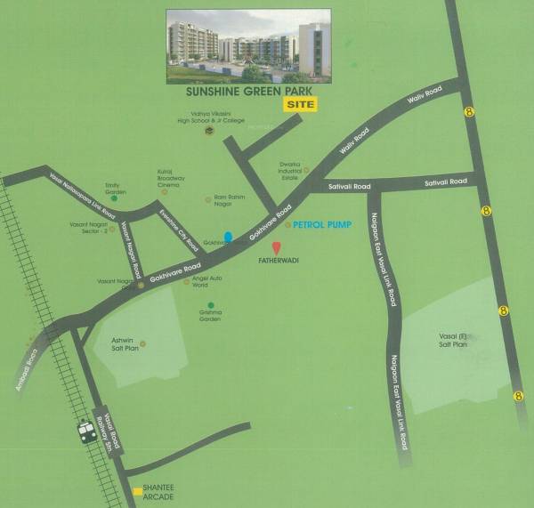 Images for Location Plan of Shantee Sunshine Green Park Phase 3