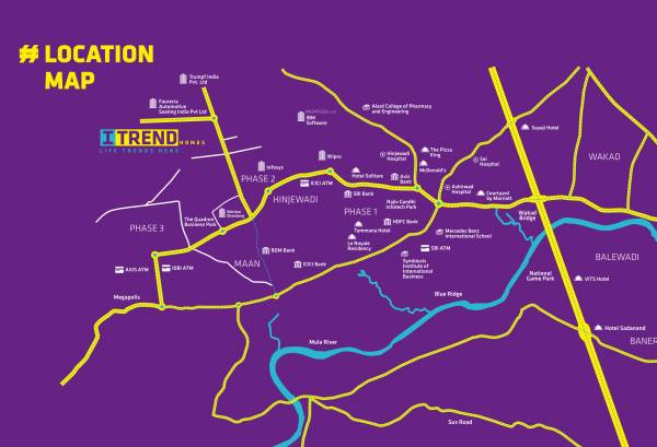 Images for Location Plan of Saheel Itrend Homes Phase II Wing B