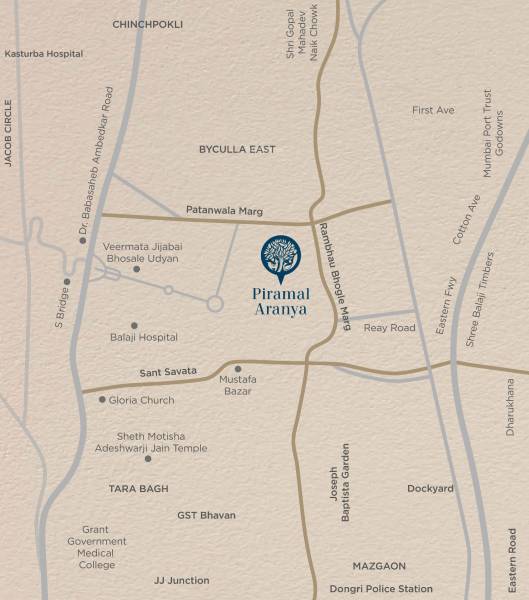  aranya-arav-tower Location Plan