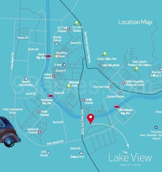  lake view Location Plan