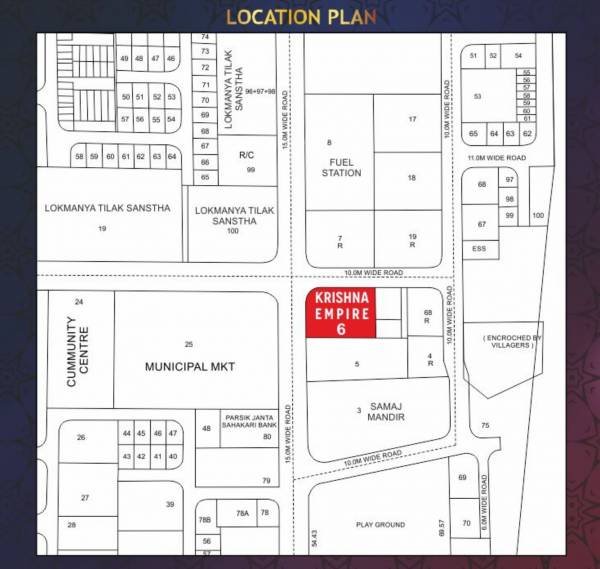  krishna-empire Location Plan