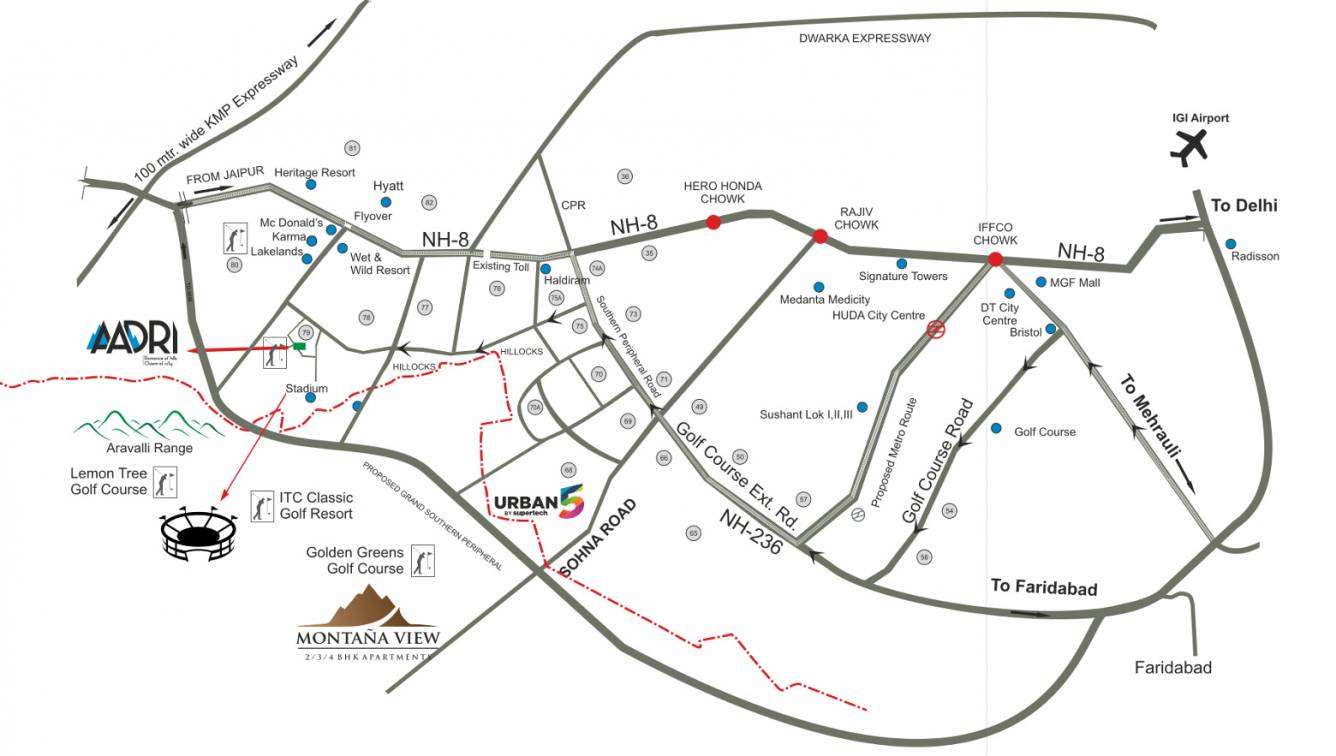 Images for Location Plan of Supertech Montana View