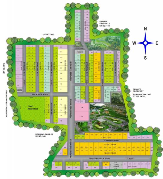 Images for Layout Plan of Rai Paradise Enclave