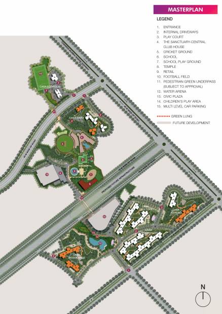 Images for Master Plan of Lodha Upper Thane Woodlands E And F