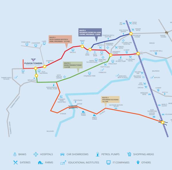  fusion-towers-phase-i Location Plan