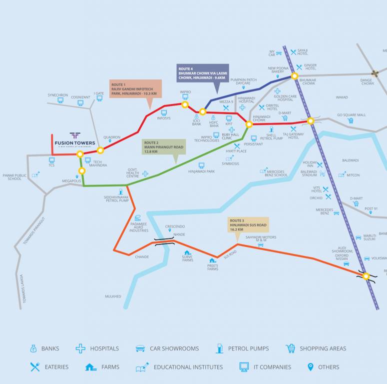  fusion towers phase i Location Plan