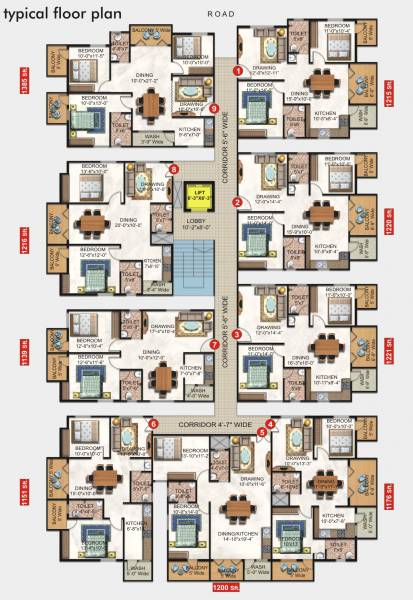 Images for Cluster Plan of SK Brindhavan