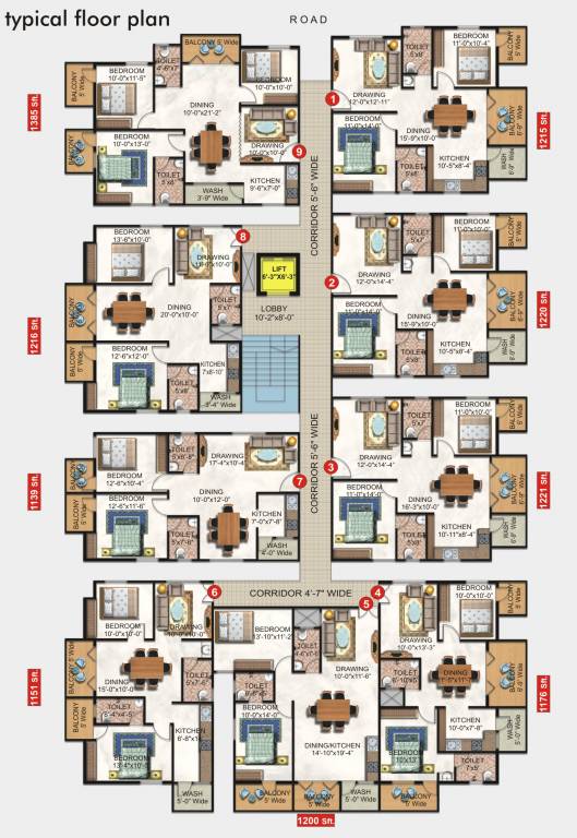 Images for Cluster Plan of SK Brindhavan