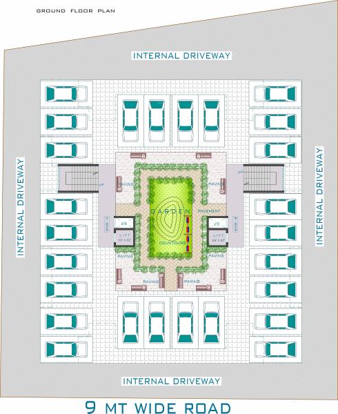 Images for Cluster Plan of Space Gold Crest