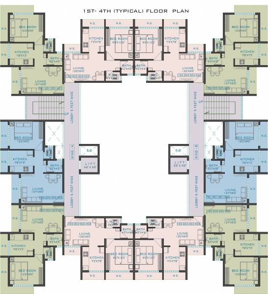 Images for Cluster Plan of Space Gold Crest