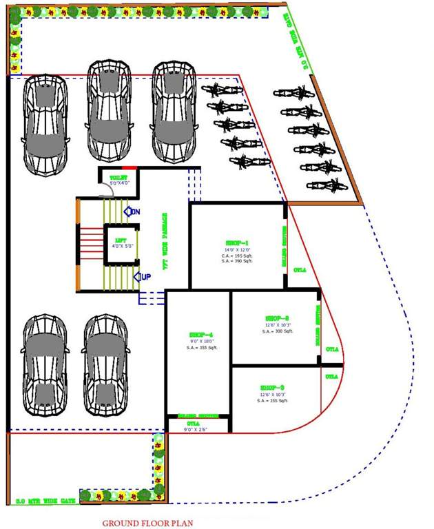 Images for Cluster Plan of Seven Shivam Plaza