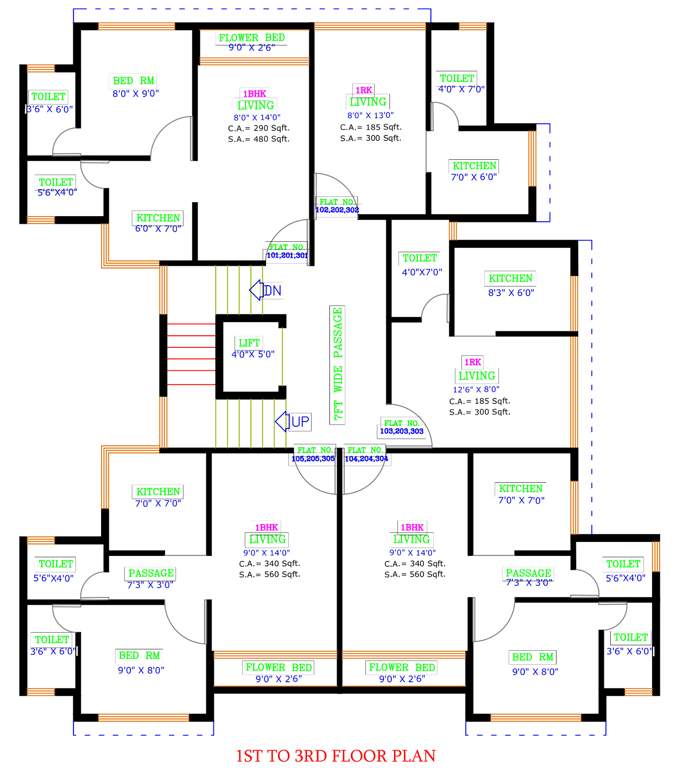 Images for Cluster Plan of Seven Shivam Plaza
