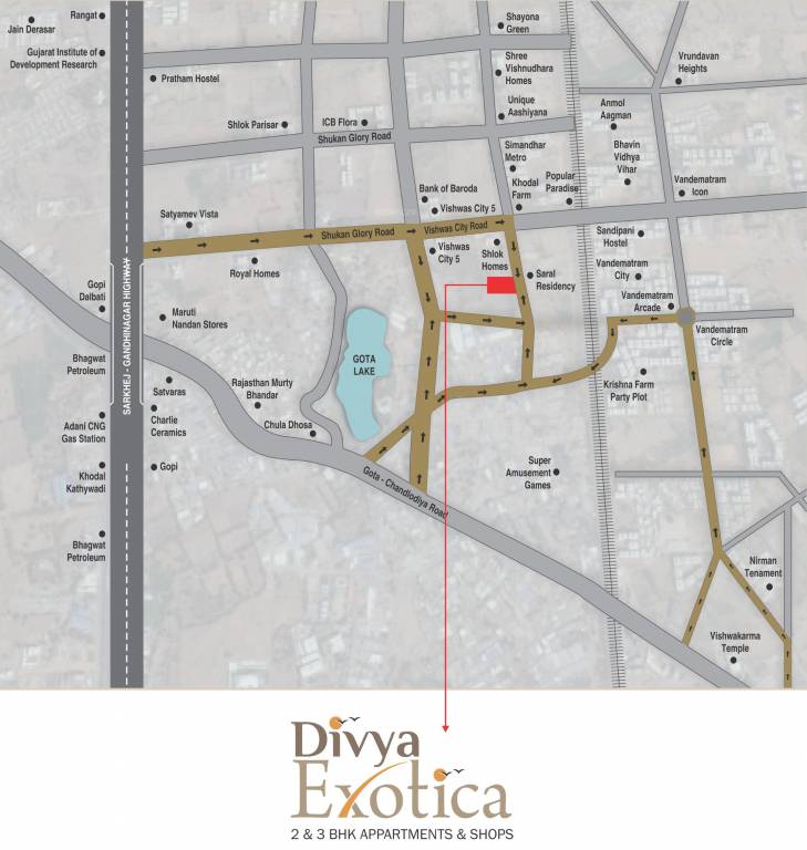 Images for Location Plan of Yash Divya Exotica