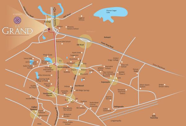  la-grand Location Plan