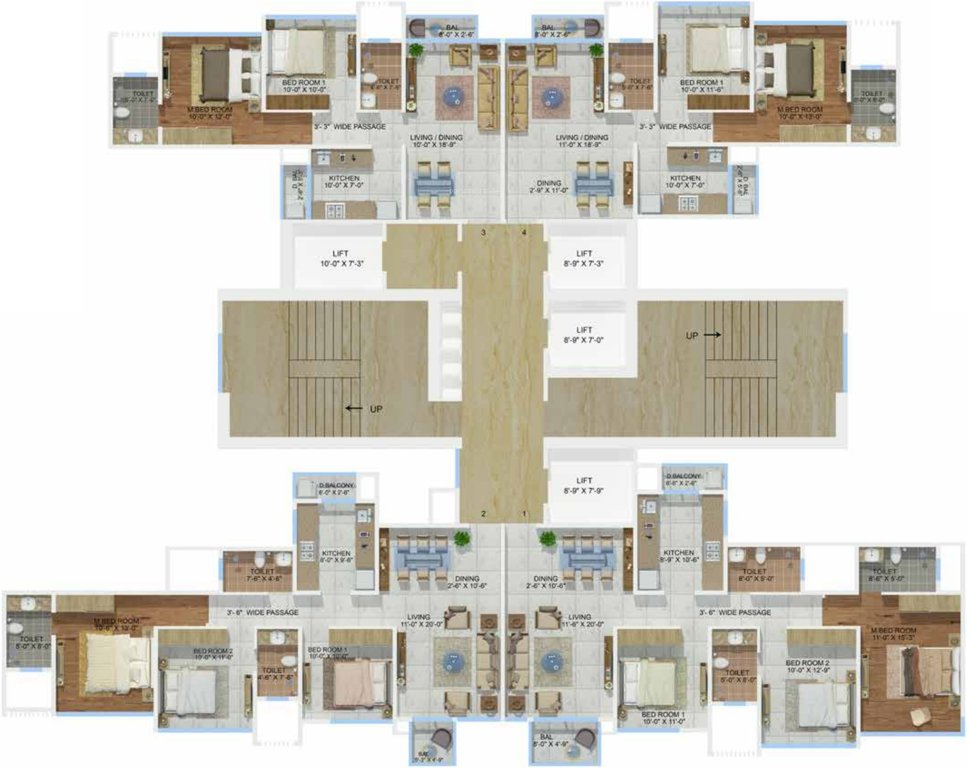 Images for Cluster Plan of Sheth Montana Phase 3