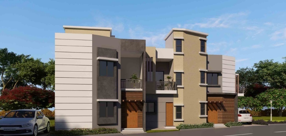  vatika villas Elevation